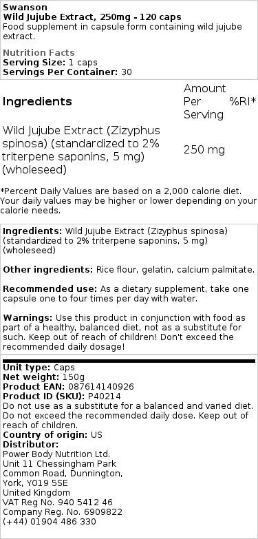 250 mg - 120 kapsler