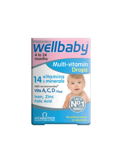 Vitabiotics Wellbaby Wielowitaminowe krople (30 ml)
