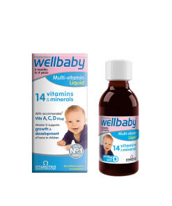 Vitabiotics Wellbaby Wielowitaminowy płyn (150 ml)