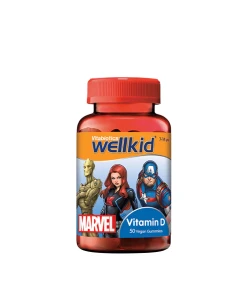 Vitabiotics Wellkid Marvel Vitamin D Gummies (50 gumiaków)