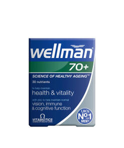 Vitabiotics Wellman 70+ (30 tabletek)