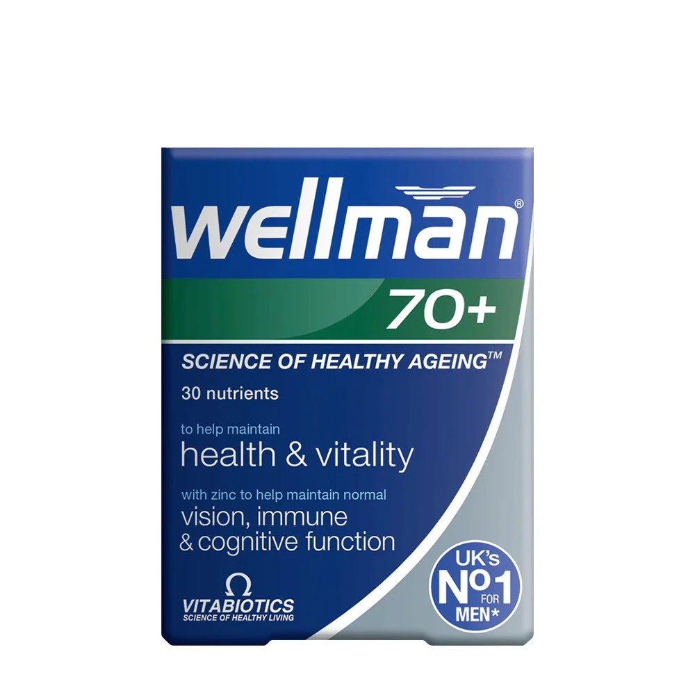 Vitabiotics Wellman 70+ (30 tabletek)