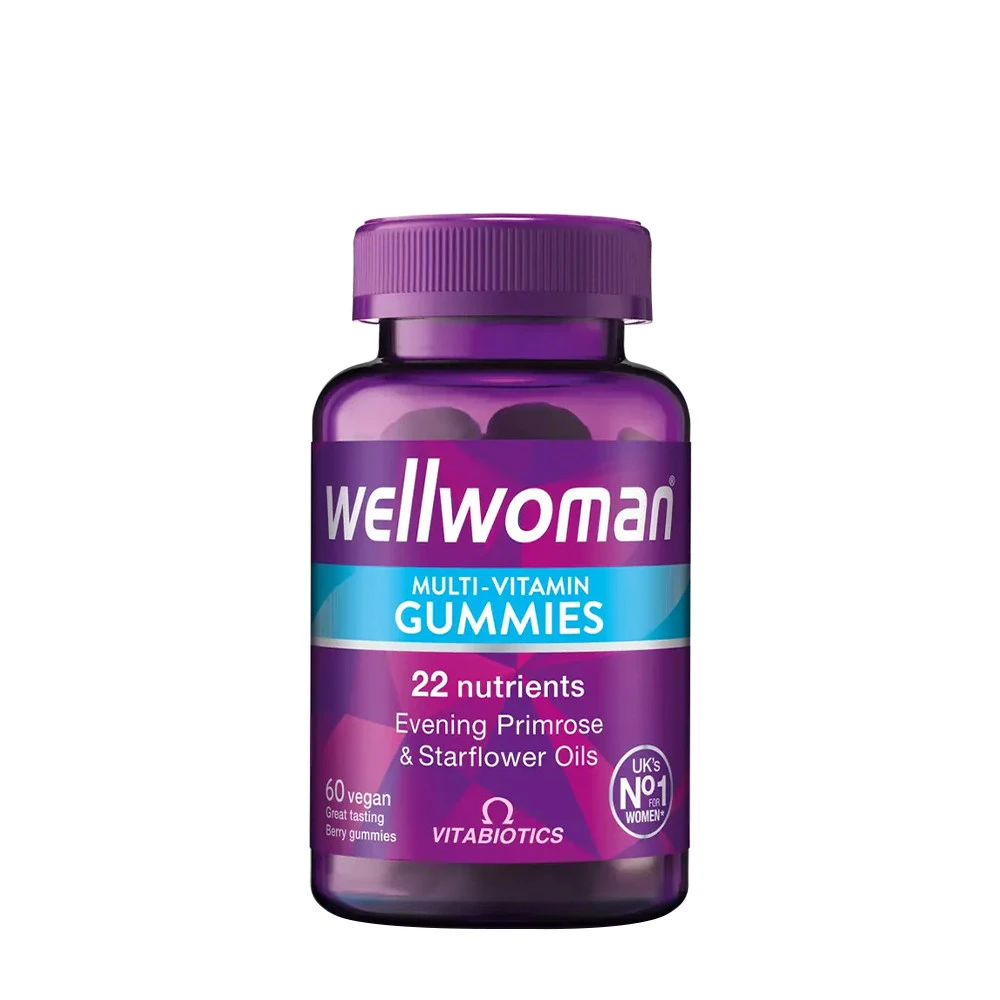 Vitabiotics - Żelki Wellwoman Vitabiotics (60 żelek, smak owoców leśnych)