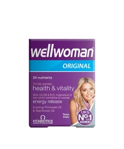 Vitabiotics Wellwoman Original - Multivitamin For Women (30 Kapsułek) - multiwitamina dla kobiet