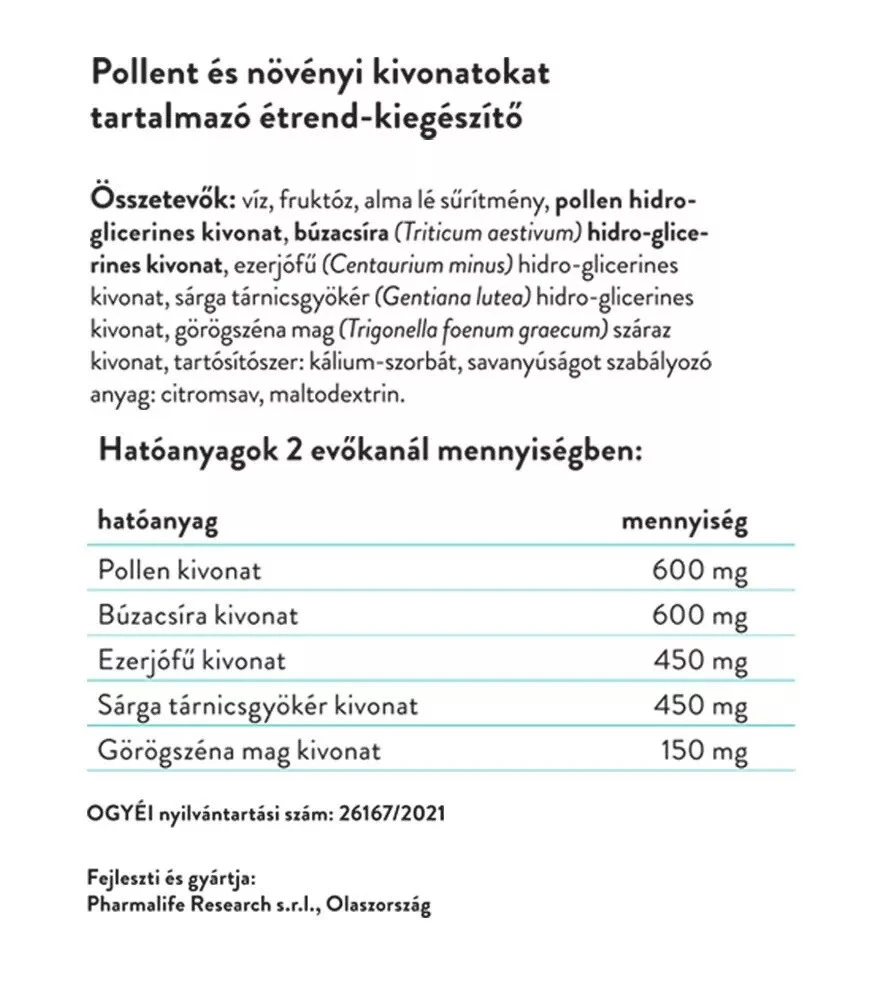 Vitaking - Syrop ziołowy Appetito, 200 ml - obrazek 2