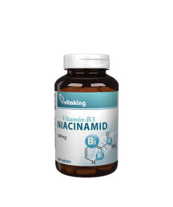 Vitaking B3 Niacynamid 500 mg (100 Tabletek)