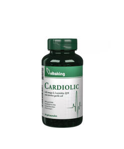 Vitaking Cardiolic® - Formuła wsparcia serca (60 żelowych kapsułek)