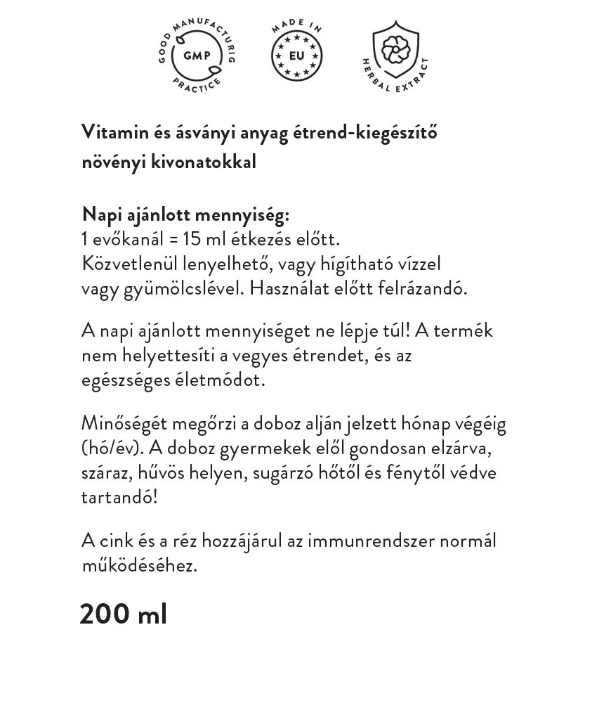 Vitaking - Syrop Echinax 200 ml - obrazek 3