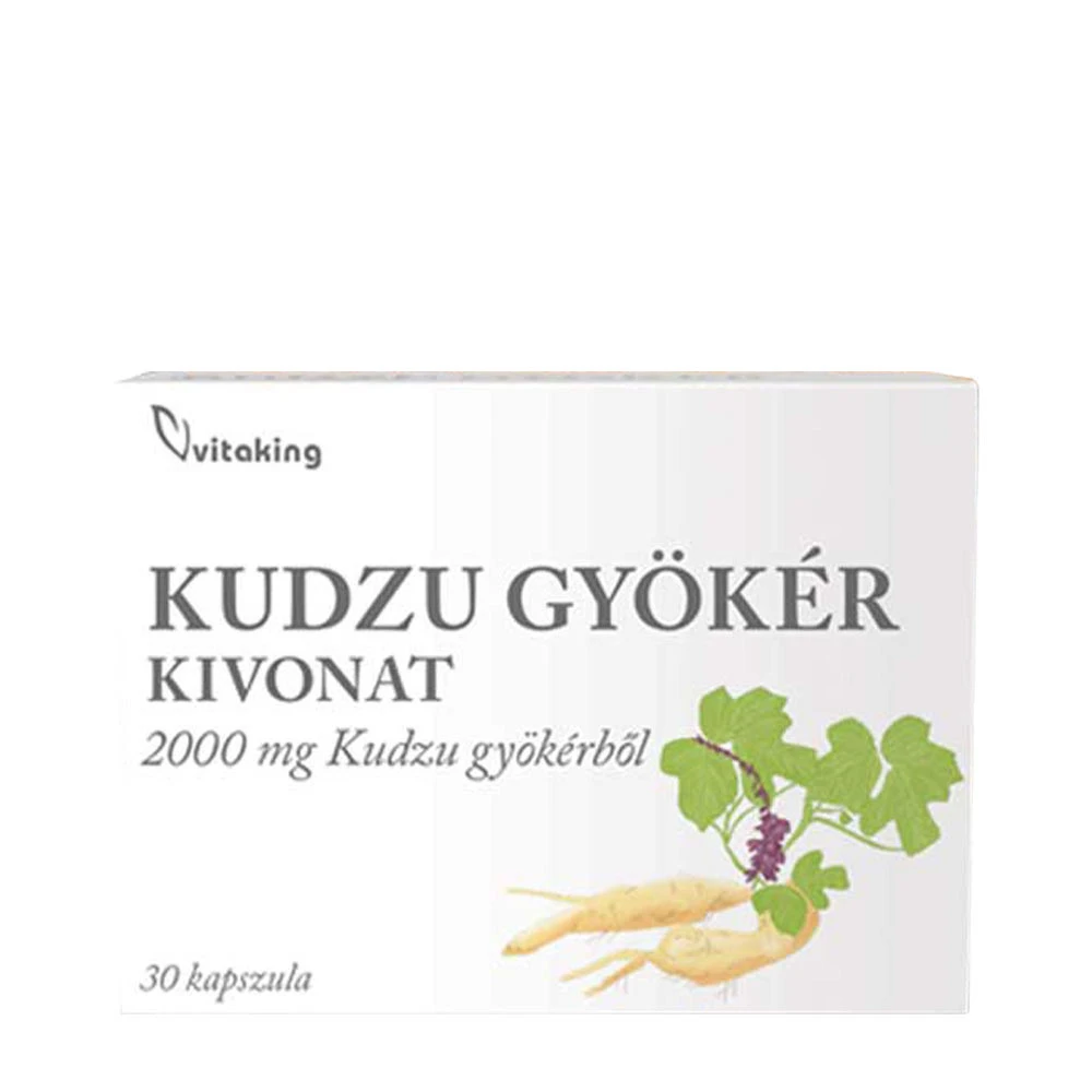 Vitaking - Ekstrakt z Kudzu 70 mg - 2000 mg korzenia Kudzu (30 kapsułek)