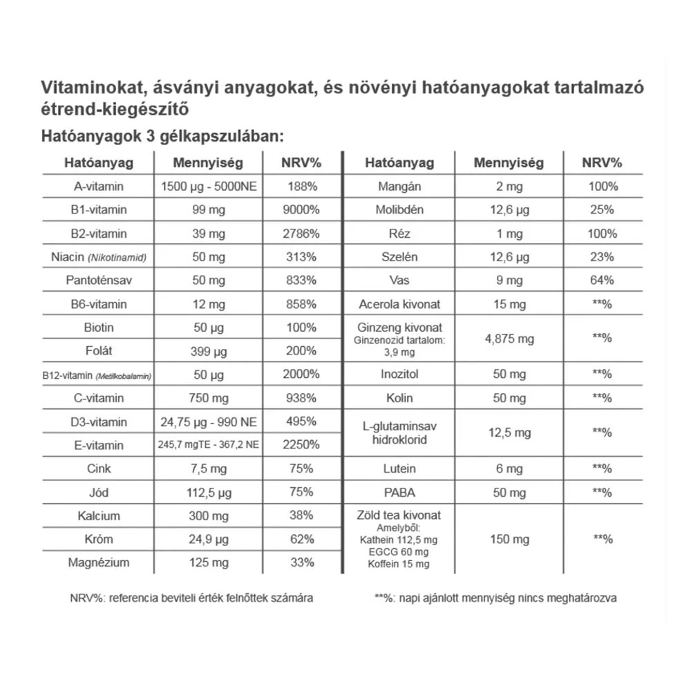 Vitaking - Vitaking Multi Liquid Plus Multivitamin (180 kapsułek miękkich) - obrazek 3