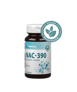 Vitaking NAC-390 (N-acetylo-L-cysteina) 390 mg (60 kapsułek)