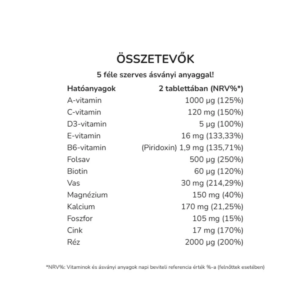 Vitaking - Wieloskładnikowy suplement dla kobiet w III trymestrze ciąży bez jodu (60 tabletek) - obrazek 2