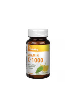 Vitaking Vitamin C 1000 mg z 50 mg bioflaonoidów cytrusowych i Acerola (30 tabletek)