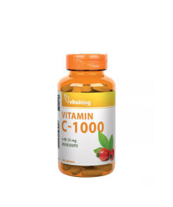 Vitaking Vitamin C 1000 mg z Dzikusem (100 tabletek)