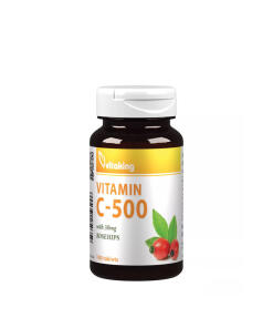 Vitaking Vitamin C-500 z Dzikusem (100 tabletek)