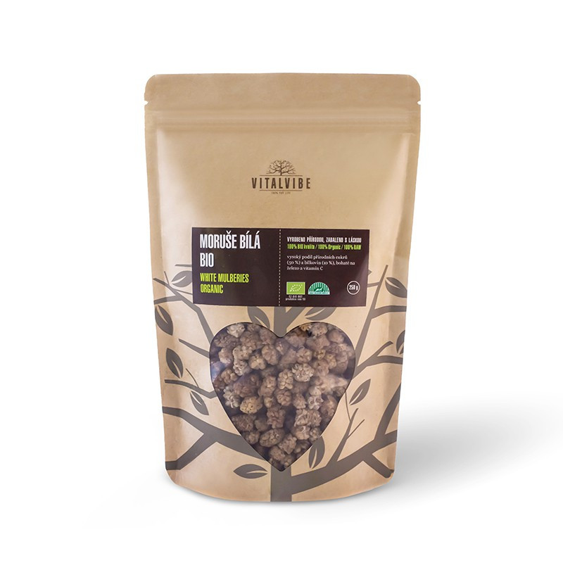 Vitalvibe - Białe Morwy Organiczne 250 g