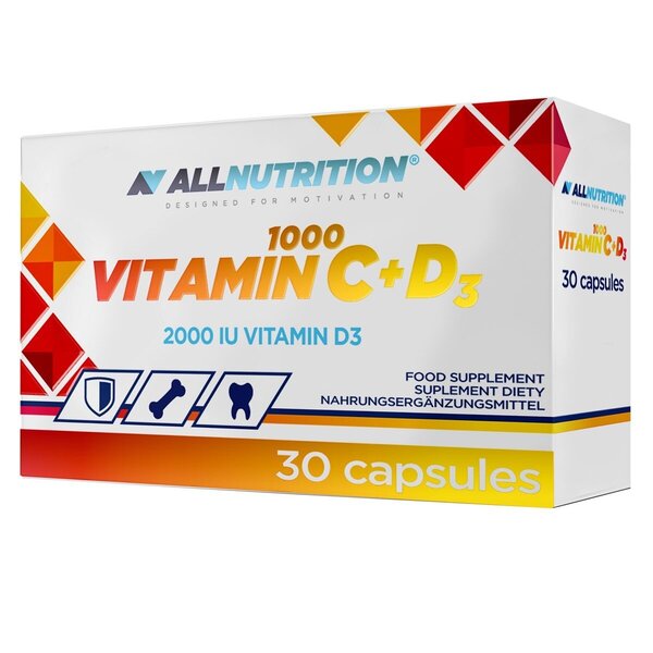 Vitamin C 1000 + D3 - 30 caps
