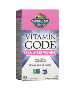 Vitamin Code 50 & Wiser Women - 120 kapsułek