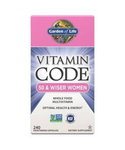 Vitamin Code 50 & Wiser Women - 240 kapsułek
