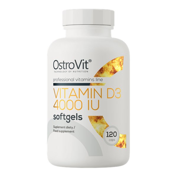 Vitamin D3 4000 - 120 softgels