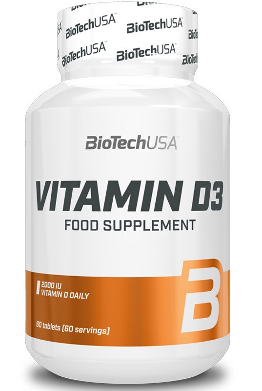 Witamina D3, 50 mcg - 120 tabletek