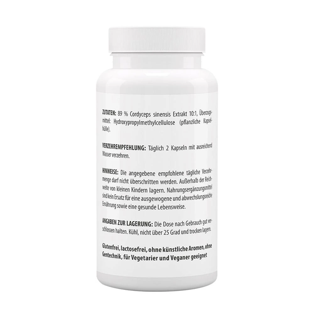 Vitaworld - Ekstrakt z Cordycepsu CS4 500 mg (100 kapsułek) - obrazek 3