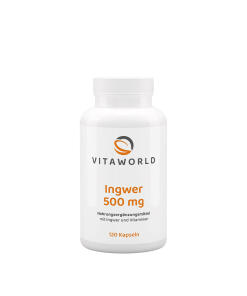 Vitaworld Imbir 500 mg (120 Kapsułek)