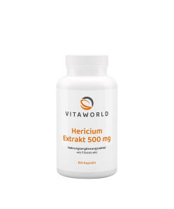Vitaworld Ekstrakt Hericium 500 mg (100 kapsułek)