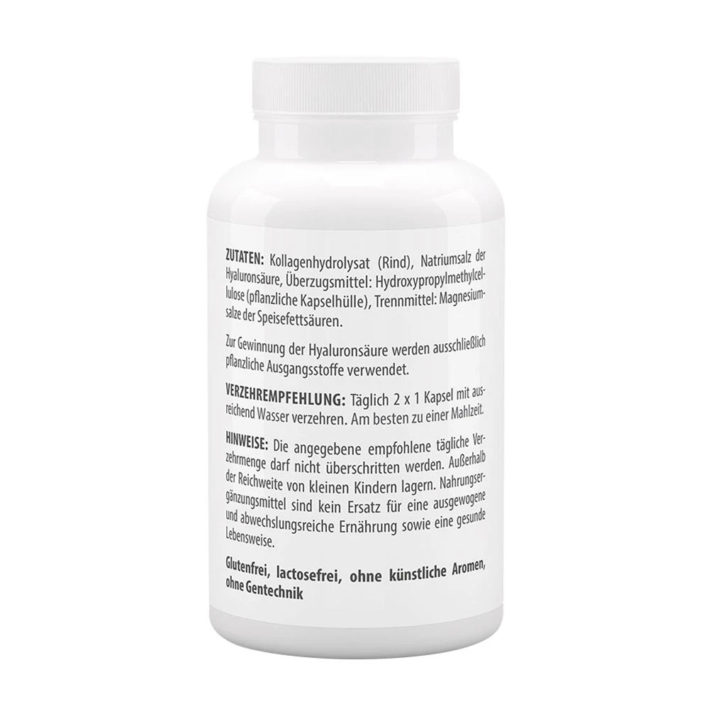 Vitaworld - Kwas hialuronowy 100 + Kolagen 400 (120 kapsułek) - obrazek 3