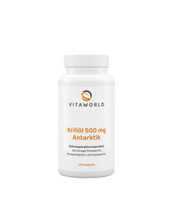 Vitaworld Olej z Kryla Antarctica 500 mg (100 kapsułek)