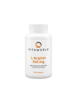 Vitaworld L-arginina 750 mg (100 kapsułek)