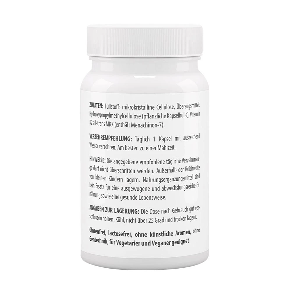 Vitaworld - Witamina K2 MK7 Menaquinone (60 kapsułek) - obrazek 3