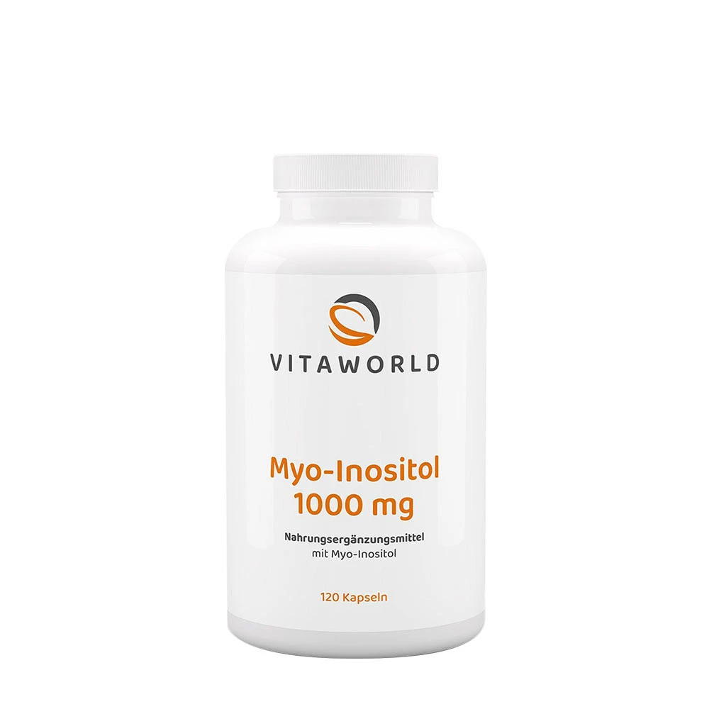 Vitaworld - Myo-inozytol 1000 mg (120 kapsułek)