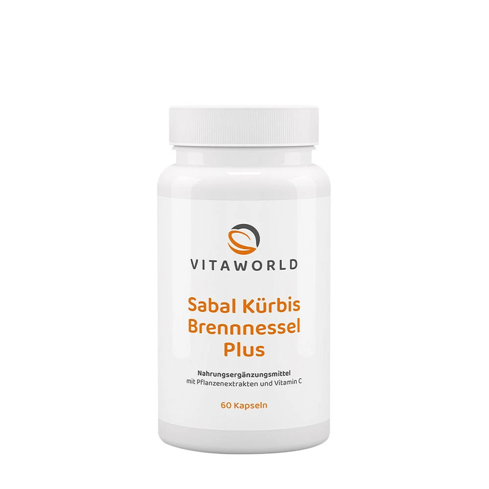 Vitaworld - Vitaworld Plus z Sabalem, Dynią i Pokrzywą (60 kapsułek)