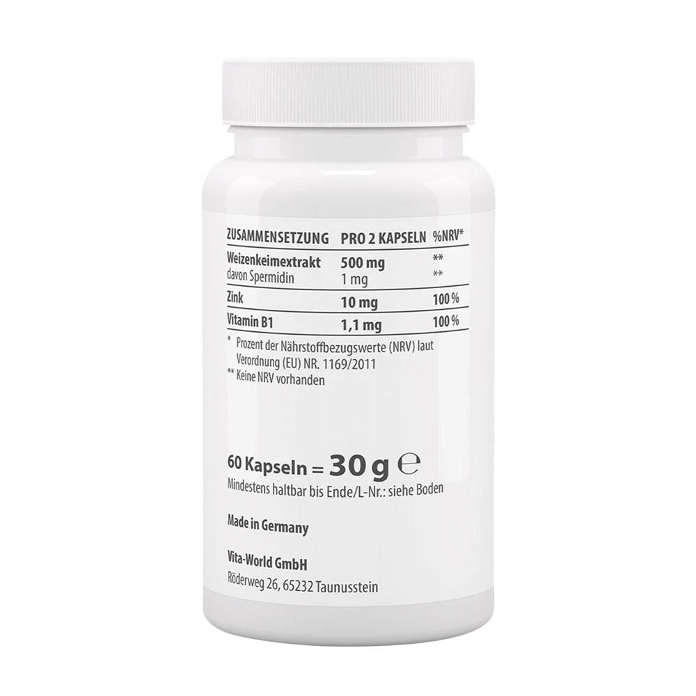 Vitaworld - Spermidyna Plus (60 kapsułek) - obrazek 2