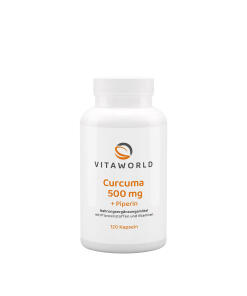 Vitaworld Kurkuma 500 mg (120 kapsułek)