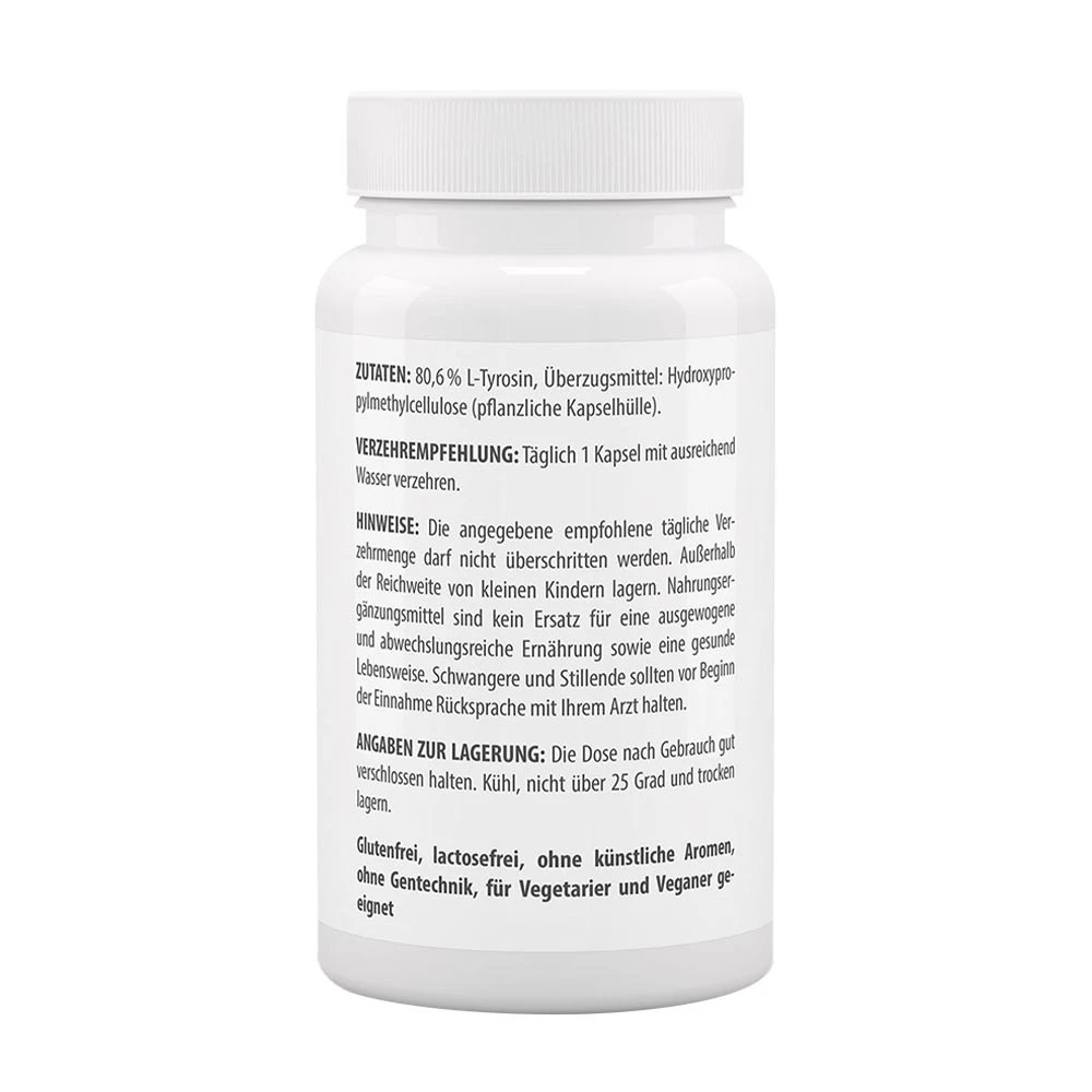 Vitaworld - Tyrozyna 500 mg (60 kapsułek) - obrazek 3