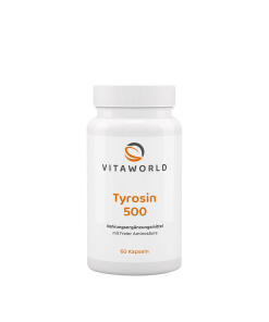 Vitaworld Tyrosine 500 mg (60 kapsułek)
