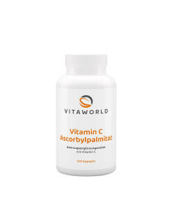 Vitaworld Witamina C Ascorbyl Palmitate - 120 kapsułek