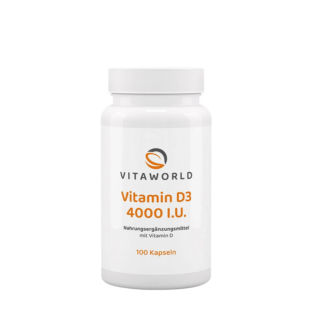 Vitaworld - Witamina D3 4000 IU (100 kapsułek)