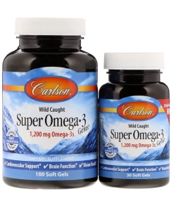 Dzikie Omega-3 Gems o wysokiej zawartości
