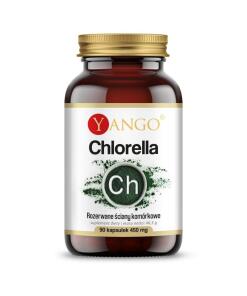 YANGO Chlorella - pęknięte ściany (90 kaps.)