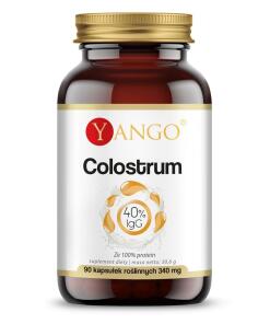 YANGO Kolostrum - 40% immunoglobulin (90 kaps.)