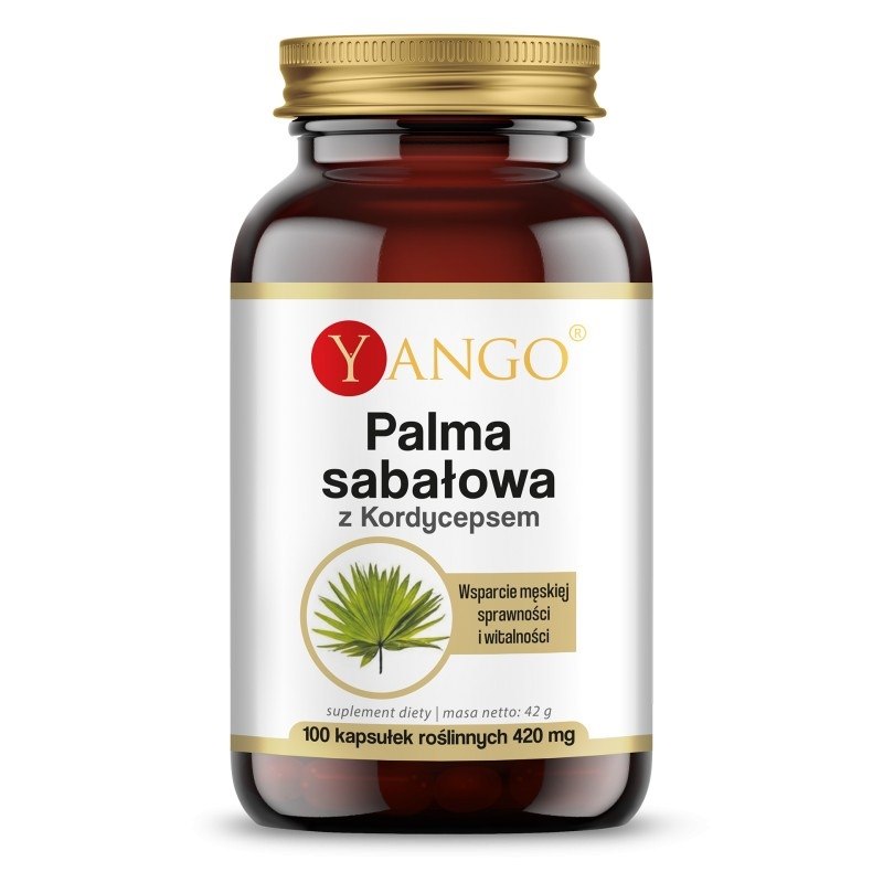 Yango - Saw palmetto z cordycepsem (100 kapsułek)