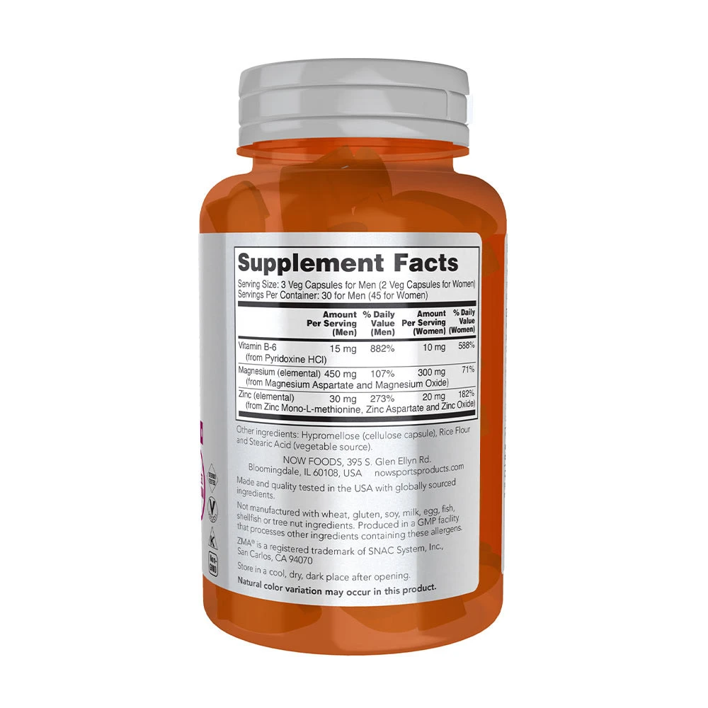 ZMA - Regeneracja Sportowa - 90 kapsułek - obrazek 2