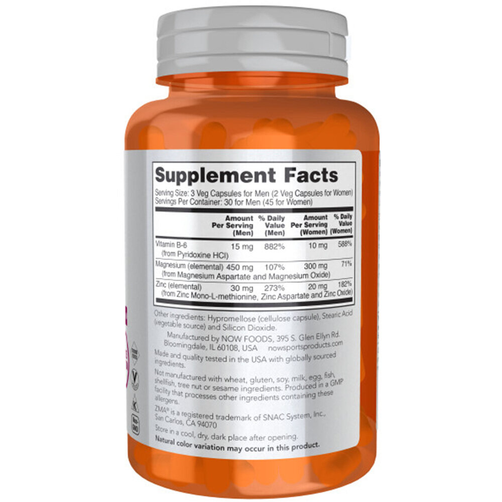 ZMA - Regeneracja Sportowa - 90 kapsułek - obrazek 5