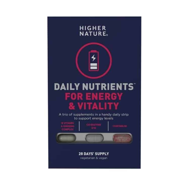 Dzienna dawka składników odżywczych dla energii i witalności - 28-dniowa dostawa (tabletki)