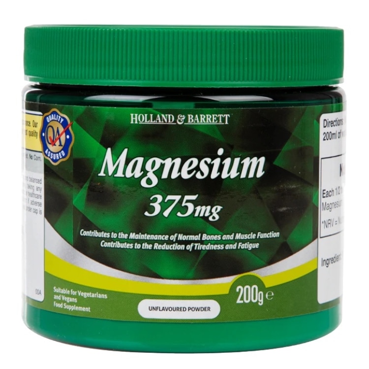 Magnez w proszku, 375 mg - 200 gram