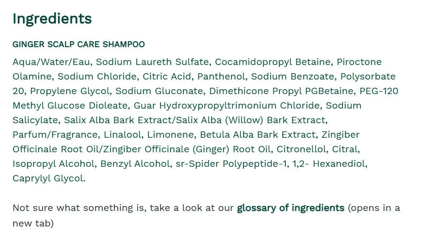 The Body Shop - Szampon do Pielęgnacji Skóry Głowy z Imbirem (250 ml)