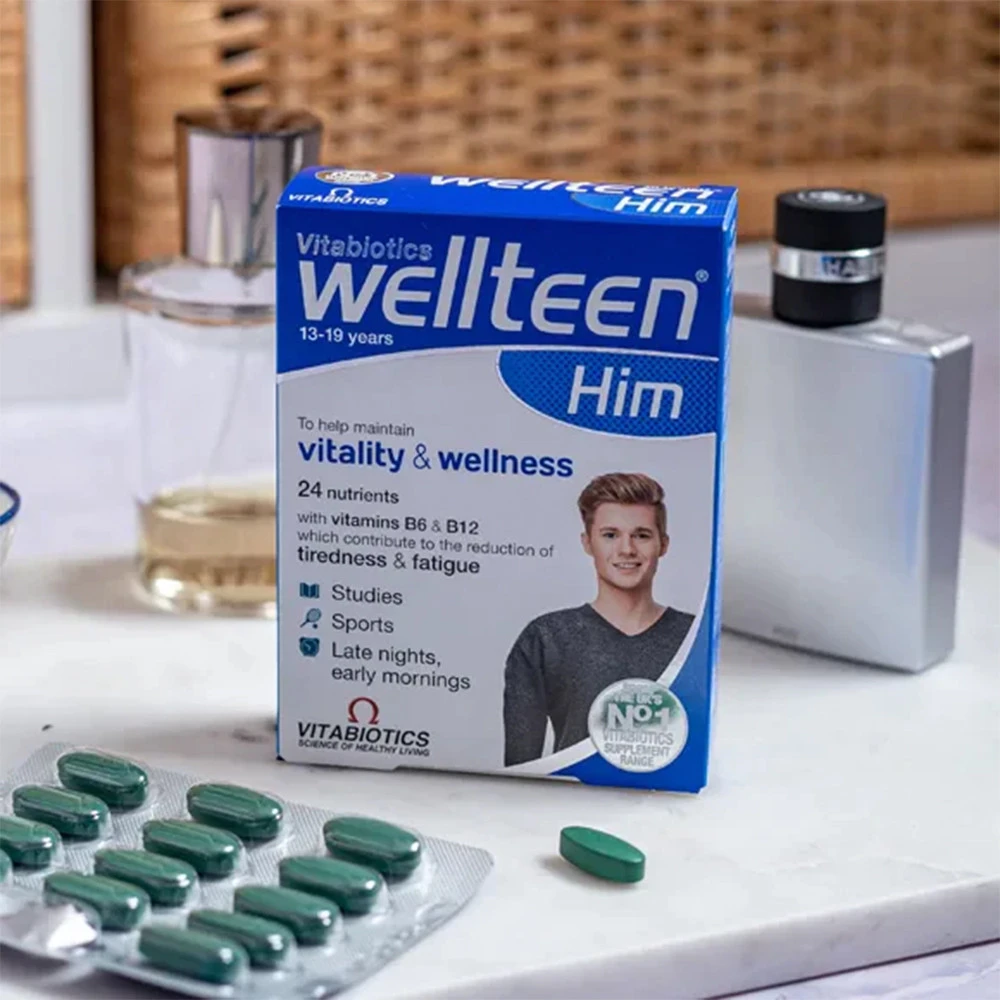 Vitabiotics - Wellteen dla Niego (30 tabletek) - obrazek 2